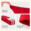 Balabala Children's Cotton Boxer Briefs - 5-Pack Festive Red