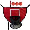 Sammenleggbart Trampoline Basketballkurvsett Multifunksjonelt Basketballkastspill Sportsspill