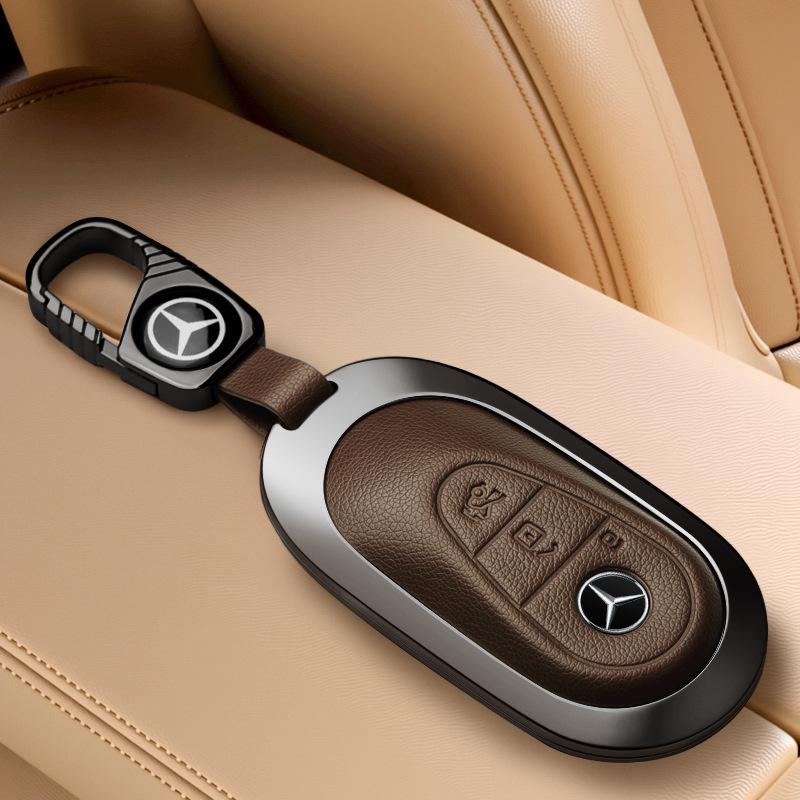 Applicable To 25 Mercedes-Benz Glc300l Key Set New C260l Men's C200l Shell Buckle S450 Bag E300L Car Eqe