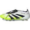 New PREDATOR ELITE Abrasion Resistant Soccer Shoes Unisex White Black Green JI1092