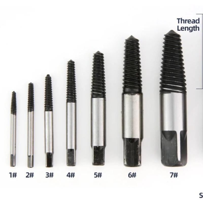 Broken Screw Extractor Drill Bit Set
