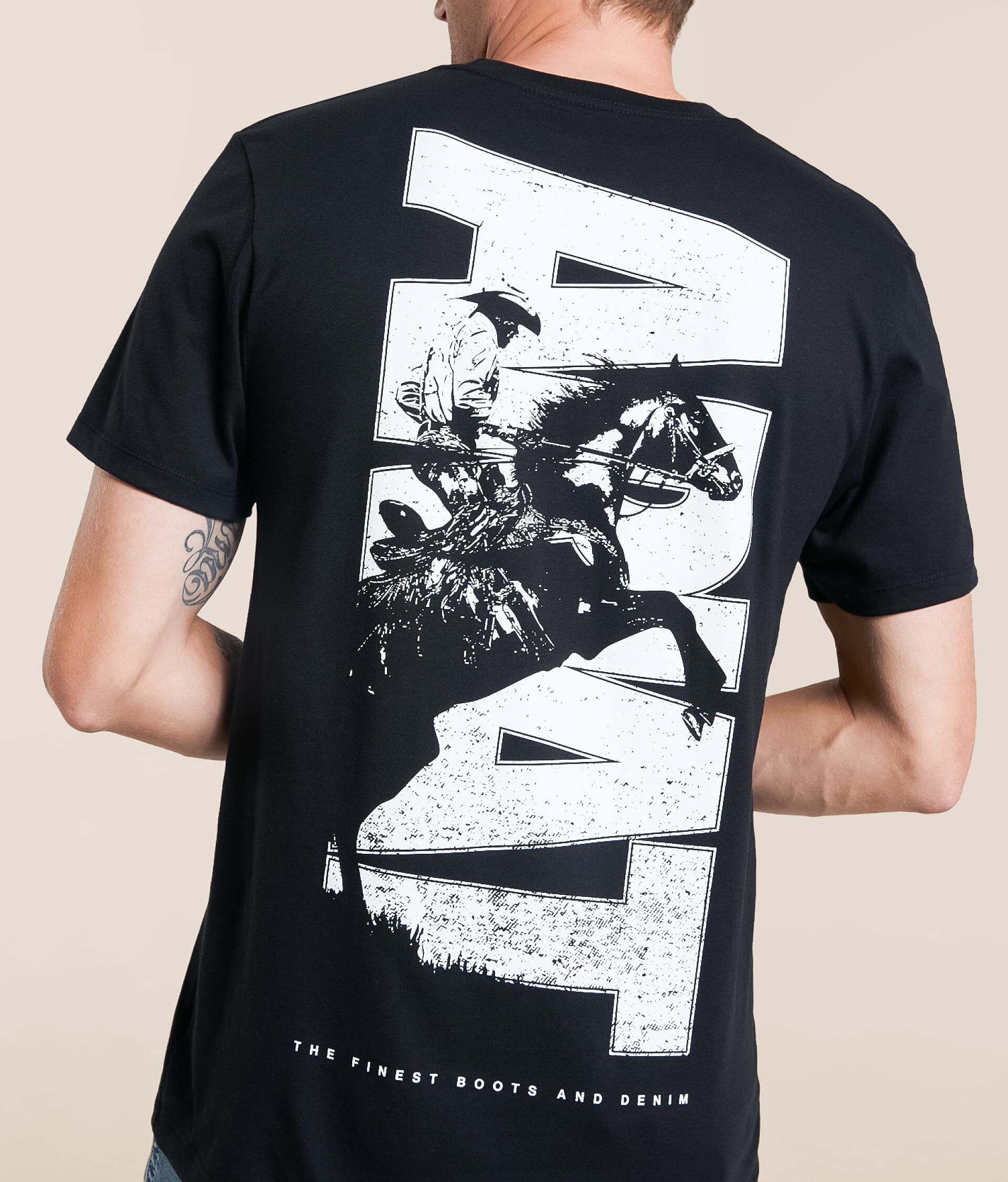 

Black Sports Fashion Street Wear Fashion High Street Top Print Short Sleeve Cotton Casual Loose T-shirt Unisex 4XL