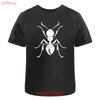 Stylized Ant Cotton T Shirt Ta046432 Vintage Washed Stylish Comfortable Streetwear Breathable Slightly Stretched Unisex