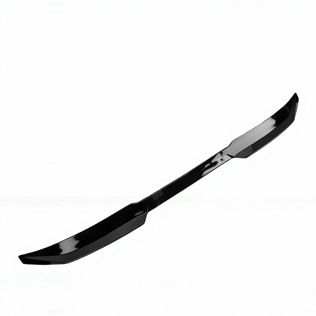 Car Rear Trunk Spoiler 120cm 3 Section Universal Segmented Rear Spoiler Wing for Sedans Coupes Hatchbacks Glossy Black