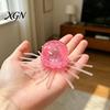Stress Relief Gadget 1/2/3Pcs Simulation Jellyfish Squeeze Toy Clear Glitter Sea Animal Fidget Sensory Soft Ball