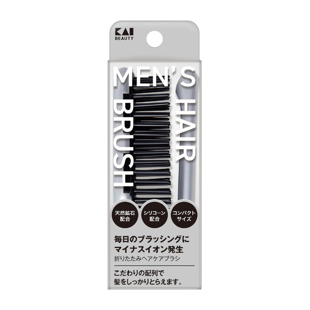 Kai Corporation KAI Folding Hair Care Portable and KQ1835 Brush, Compact,