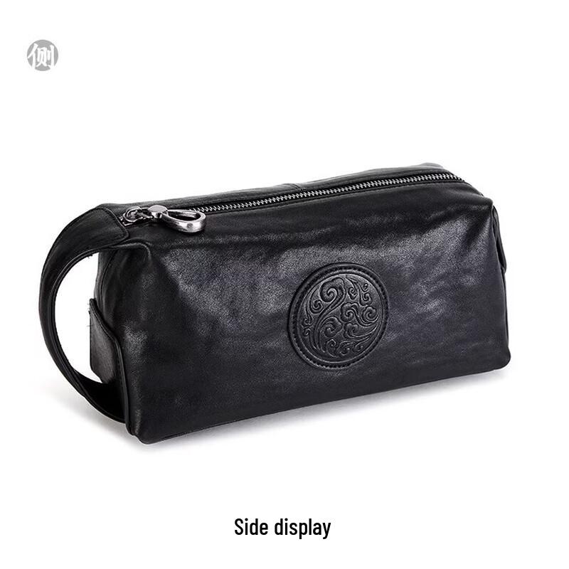 SCHWARZETIENNE Men s Leather Business Clutch Small