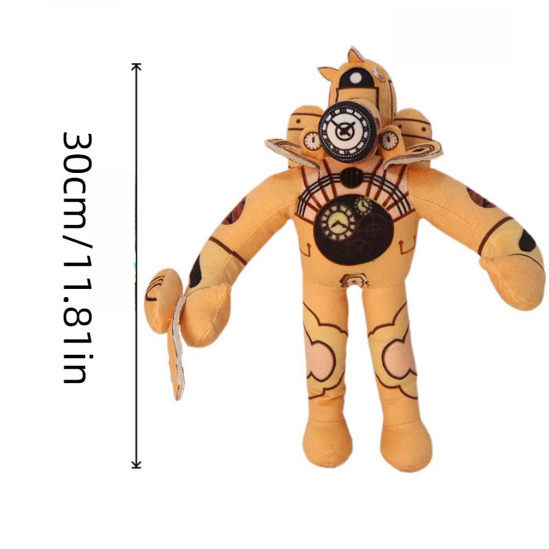 

Плюшевая игрушка Скибиди Туалет Золотой Титан Время Человек Игра Плюшевая Домашний Декор Подарок для Ребенка