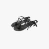EBM Leather Strap Lace-Up Sandals Emq6Ash230