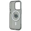 Karl Lagerfeld Klhmp15Xhlschk Iphone 15  Pro Max 6.7 Czarny/Black Hardcase Iml Metal Choupette Head Magsafe