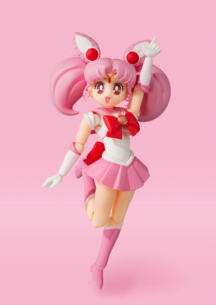 TAMASHII NATIONS Sailor Moon Sailor Chibi Moon Color 140mm ABS PVC Painted Action Figure BAS62983 S.H.Figuarts -Animation Edition- Approx. &