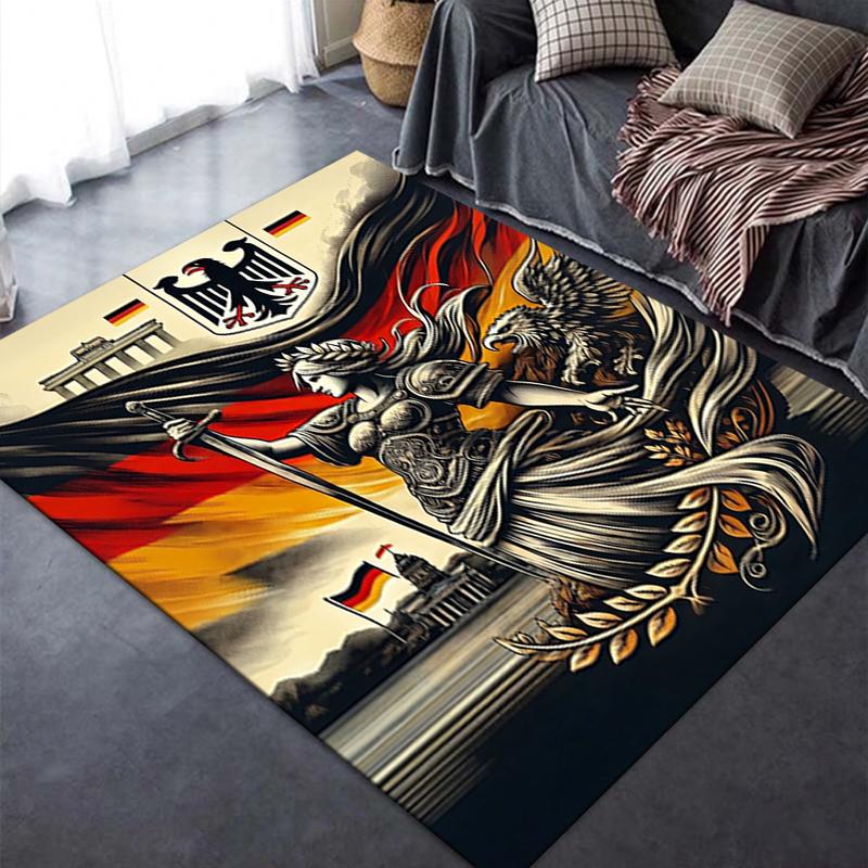 German Empire Carpet Rug for Living Room Bedroom Home Sofa Decoration,Kids Play Non-slip Floor Mat