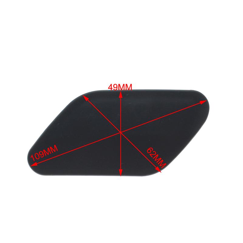 Front Bumper Headlight Headlamp Washer Jet Cover Unprimed Nozzle Cap For Vauxhall Opel Ignia 2008-2013 20998581 1452018