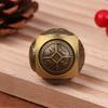 Sześciostronny Cztery Błogosławieństwo Szczęście Pieniądze Fidget Spinner Mosiężny Kostka Antystresowa Dekompresyjna Piłka Zabawki Fidget Rzemiosło