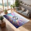 Tappeto in Flanella Stampato Manchester United Antiscivolo Morbido Poliestere Tappeto per Pavimento Tappetino Decorativo per Interni per Camera da Letto Soggiorno Divano