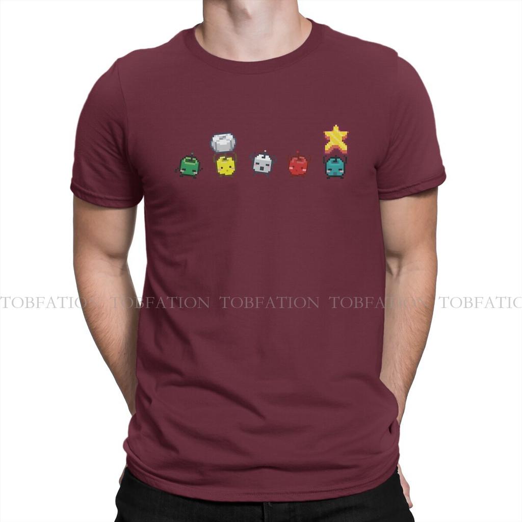 Stardew Valley Little Junimos T Shirt Graphic Unisexs Tees Summer 100 Cotton Clothing Oneck Tshirt