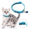 Colorful Pet Collar with Cute Bell Adjustable Dog Cat Collar for Puppies Kittens Stylish Camouflage Pattern DIY Pet Accessories