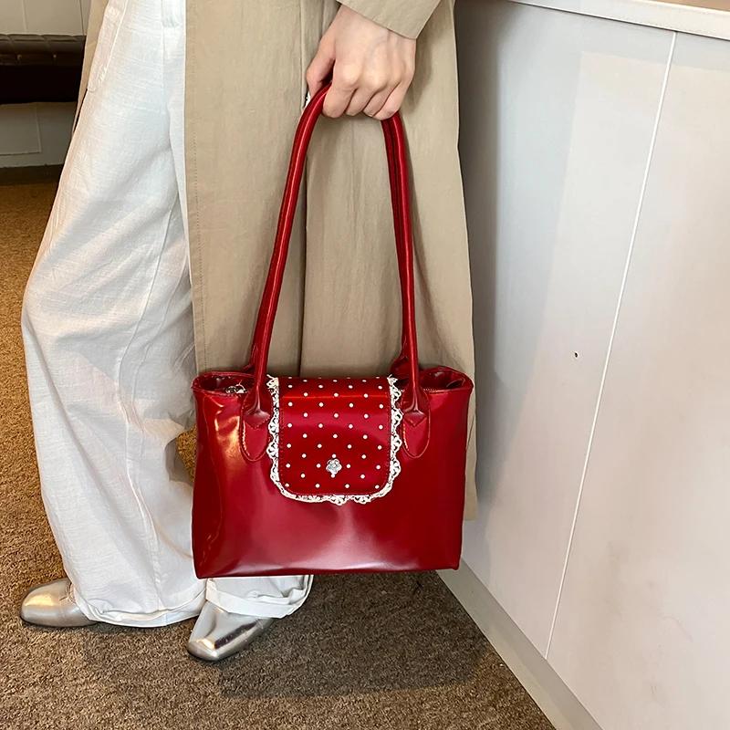 

Женские сумки Новые модные дизайнерские сумки подмышки для женщин Большая вместимость пригородные винтажные сумки через плечо