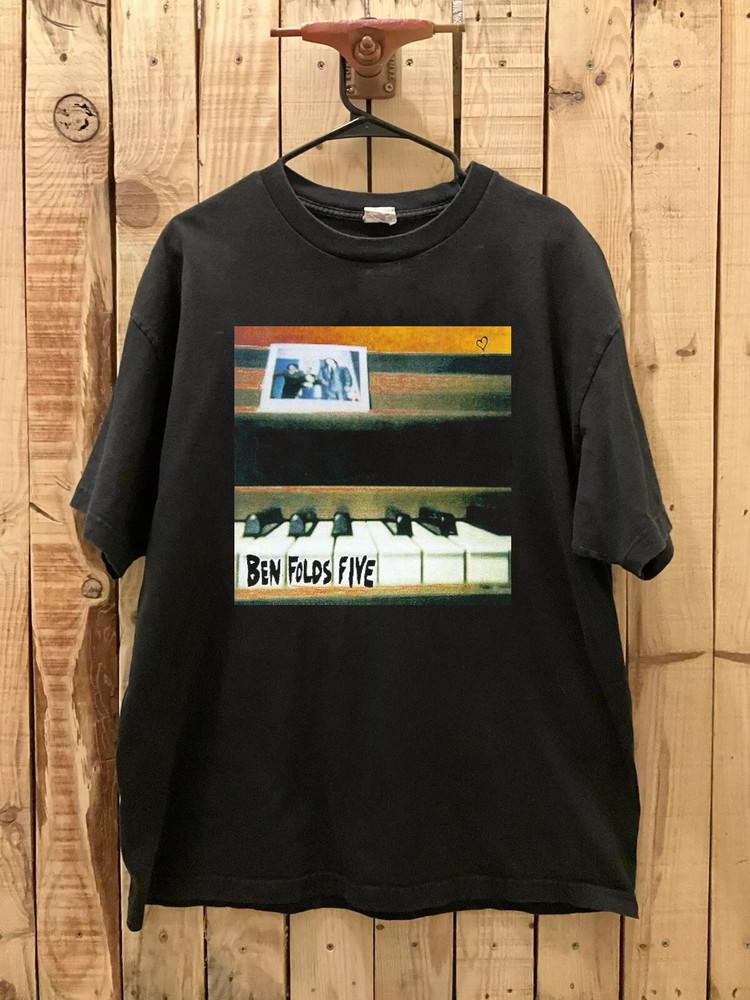 Ben Folds Five Band Self Titled Album T Shirt  Unisex T-Shirt XL