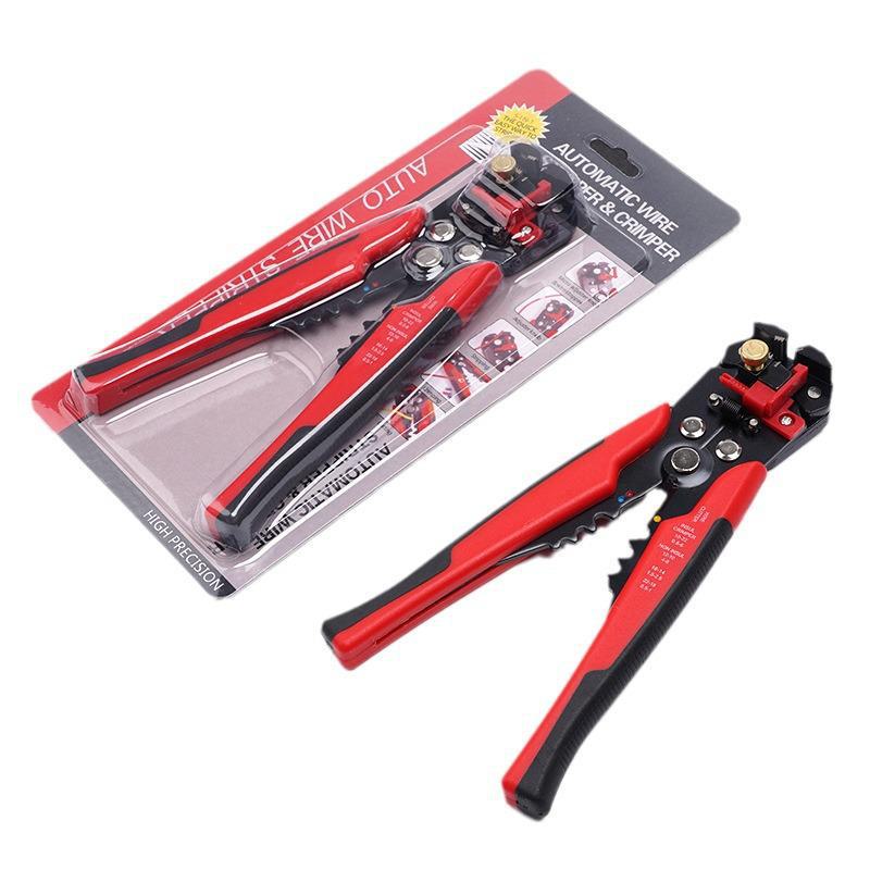 Automatic Multi-Function Wire Stripping and Pressing Pliers for Electricians