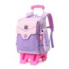 Unisex Stair-Climbing Trolley School Backpack