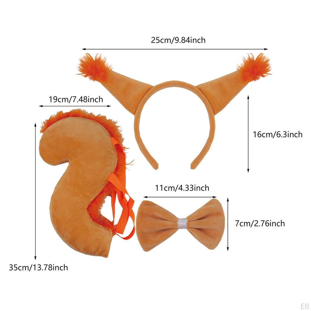 Tierkostüm-Zubehörset für Halloween-Feiern