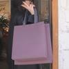 Aschviolett, Bekleidungsgeschäft, Handtasche, Vliestasche, Damenbekleidungs-Einkaufstasche, Geschenk-kundenspezifische Verpackungstasche, Bekleidungsverpackung
