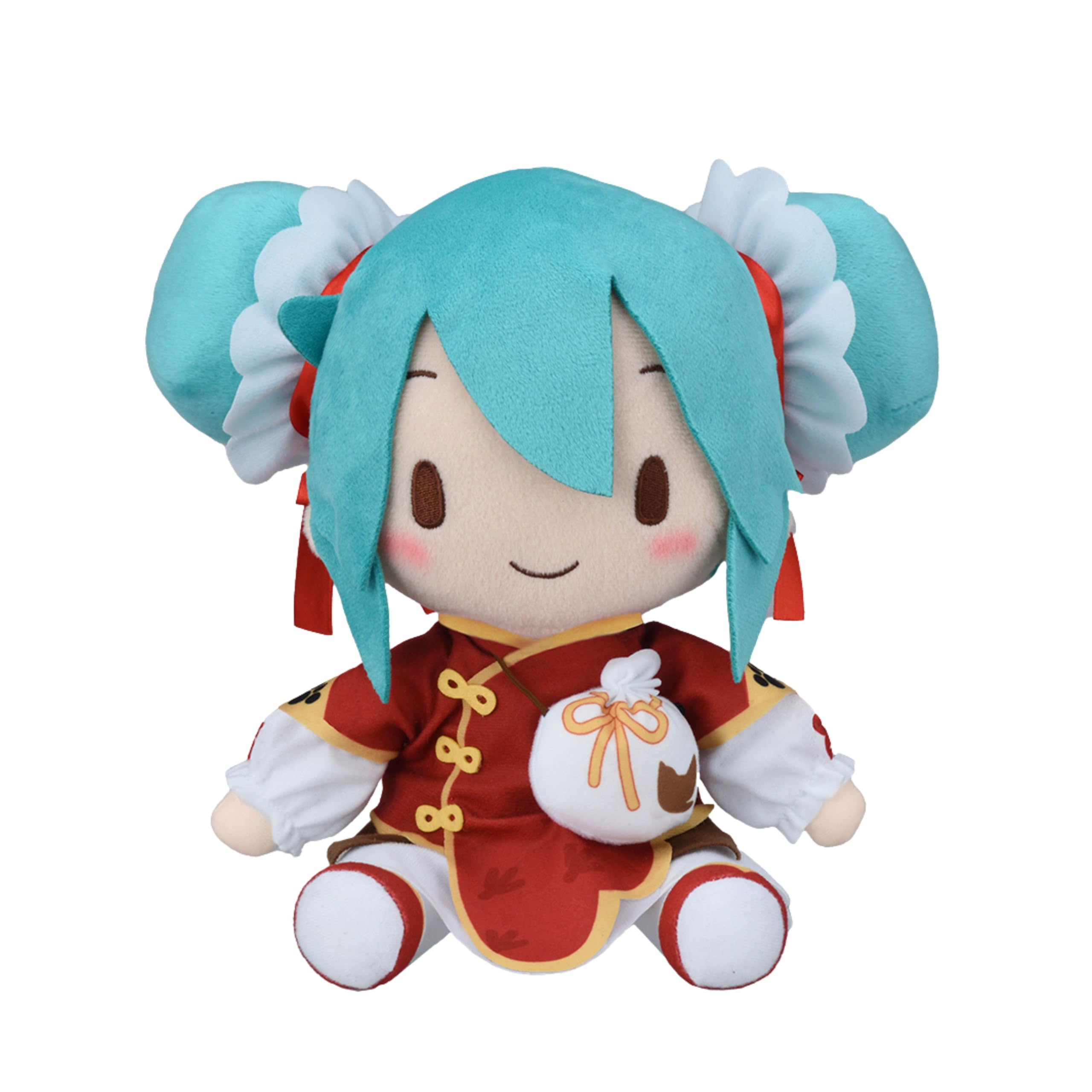 

Серия Hatsune Miku Мягкая маленькая средняя плюшевая игрушка Hatsune Miku Серия Прогулка Версия Чайнатаун