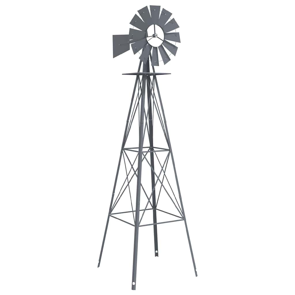 Windmill Gray 84 X 68 X 245 Cm Iron