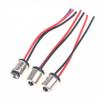 2Pcs 12cm Auto Lamp Socket For 1156 1157 Car Led Turn Signal Light Male Base Plug Connector Car LED Lamp Adapter