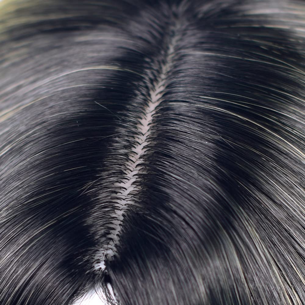 Cosplay Full Cosplay Halloween Includes Net and Yellow Polished Wig, Wig, Short, Heat-Resistant, Wig, Event, Costume, Comb, (Kozume Short)