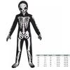 Halloween Skeleton Monster Cosplay Costume Skeleton Night Light Jumpsuit Carnival Horror Party Costume