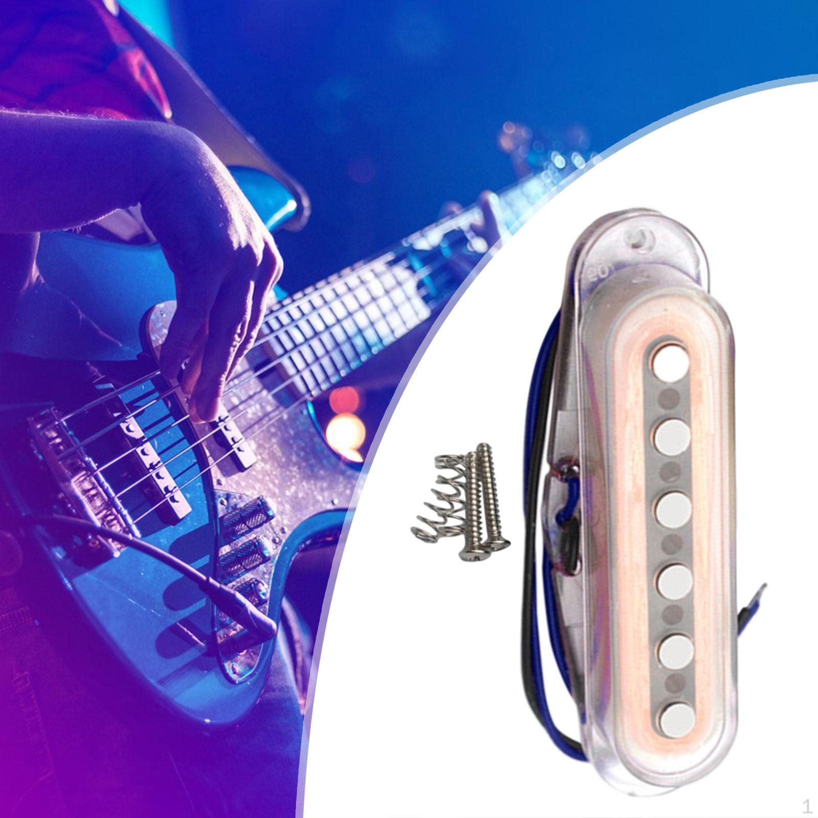 

Звукосниматель для гитары одинарный катушечный электрический часть металл заменяет нэковый бриджевый для практики Bridge