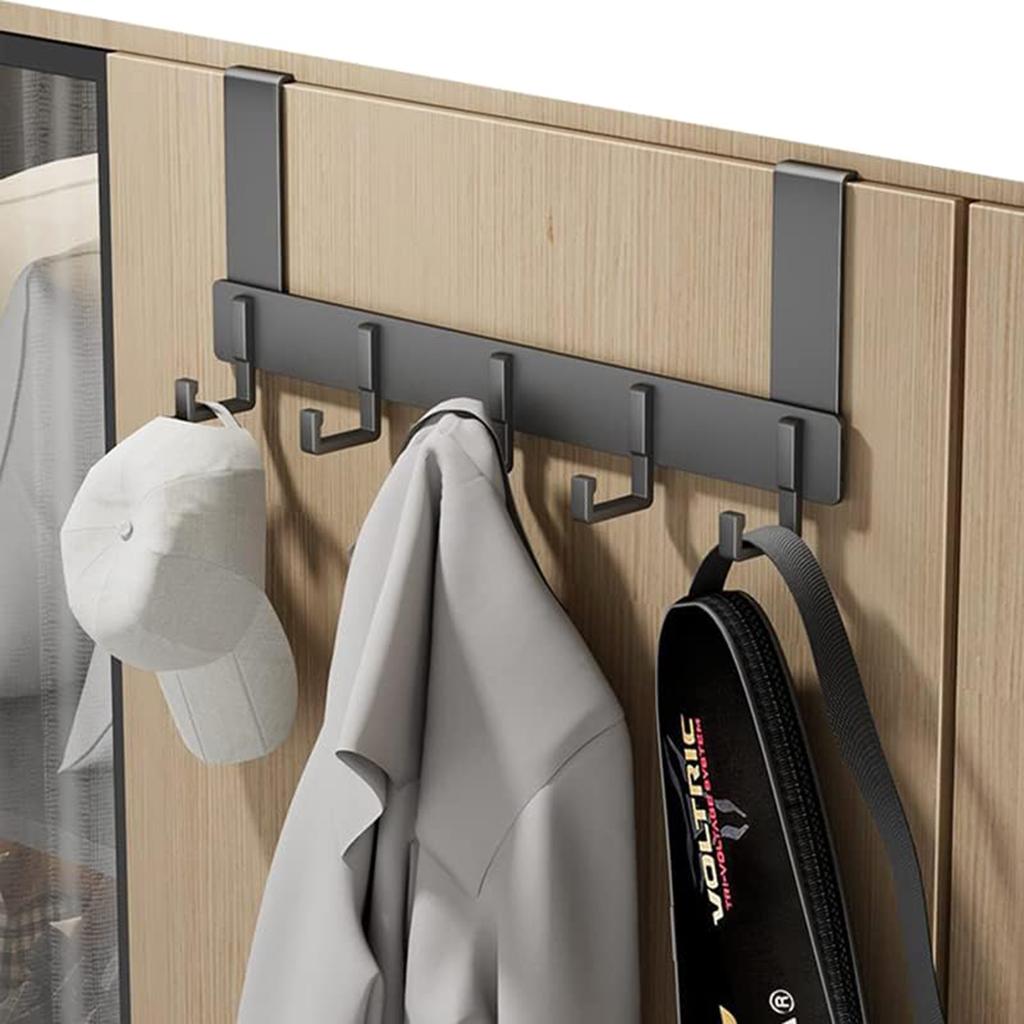 Fashion Door Hook Organizer Convenient Door Hook Rack Durable Space Saving Door Hook Holder For Jackets Backpacks Coat