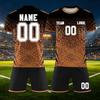 Custom DIY Two Piece Jersey Set Short Sleeve Shirt and Shorts Personalized and Number for Sports Team Uniforms