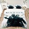 3pcs Matrix, Trinity Cover Set, Bedding Set, Soft Comfortable Duvet Cover, For Bedroom, Guest Room (1*Duvet Cover + 2*Pillowcases, Without C
