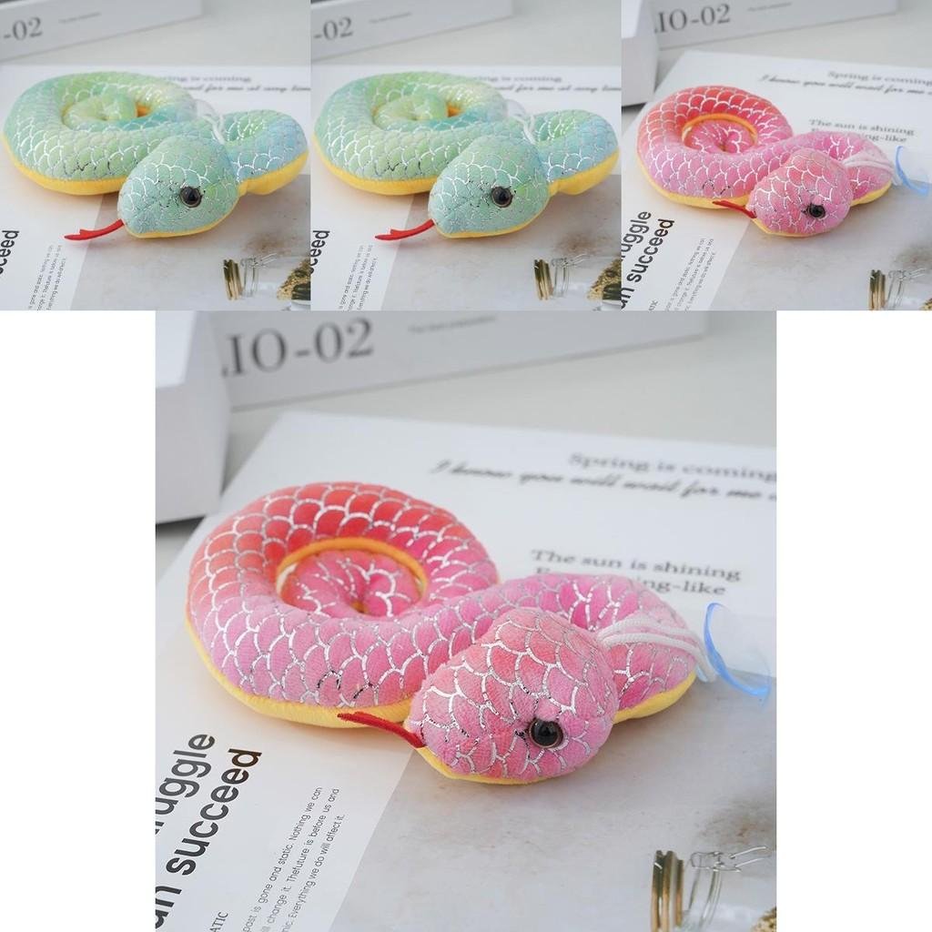 Ultra-weiches Schlangen-Plüschtier mit Pailletten, personalisierbare Hängedekoration