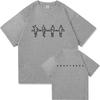 Kraftwerk Graphic Print T-shirt Short Sleeve Cotton Male Tshirts Unisex Streetwear Hip Hop Fashion Casual Loose Men T Shirt Tees