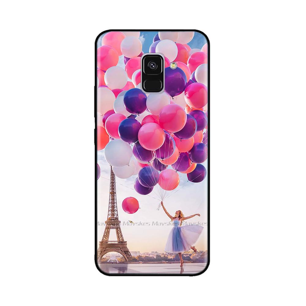 Case For Samsung Galaxy A8 2018 A530 A530F Case A8s Soft Silicone Phone Back Cover For Samsung A8 Plus 2018 A730 A730F Case Bag