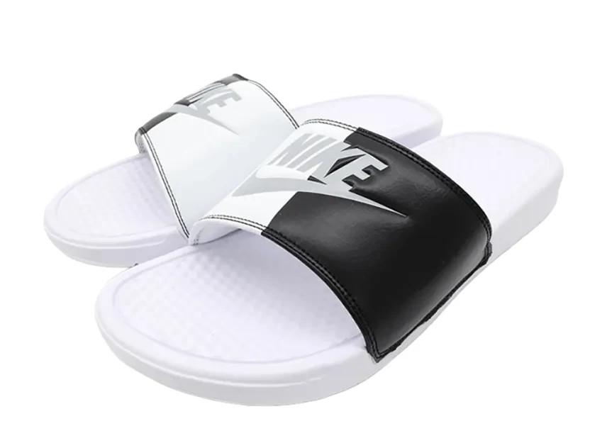 343880-104 Nike Benassi JDI Белый/Черный (Мужской) 8