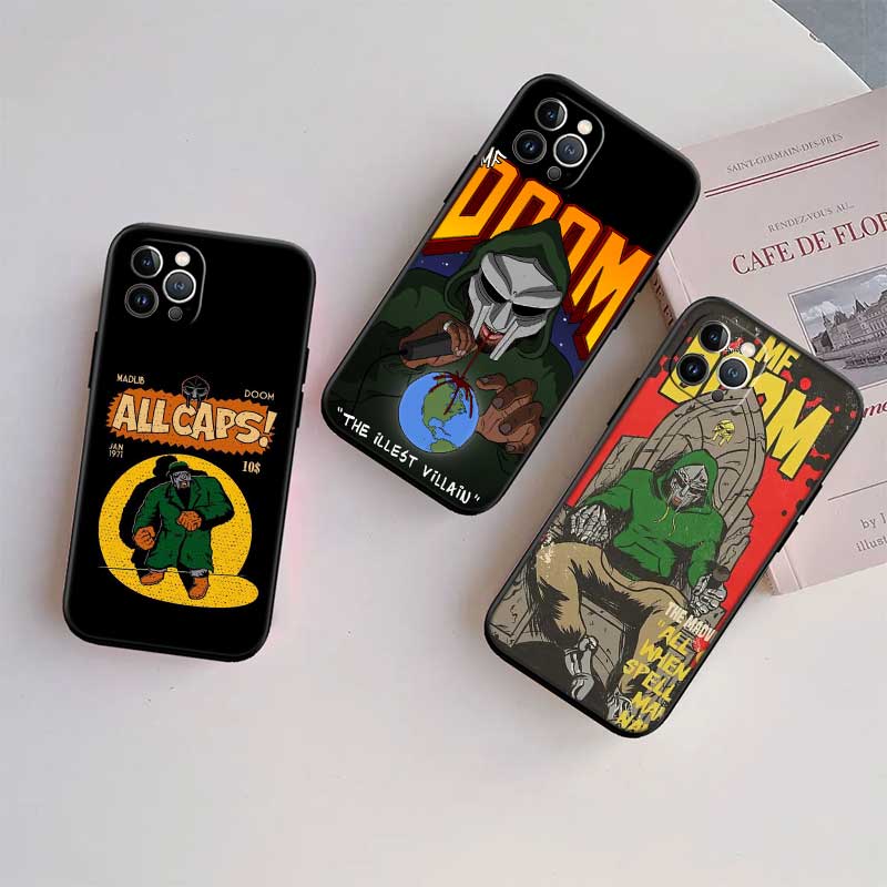 MF DOOM Shell Phone Case for SamsungGalaxy Note 10 20 S23 S24 S25 Ultra FE Plus Edge Lite A02S A35 A07 A17
