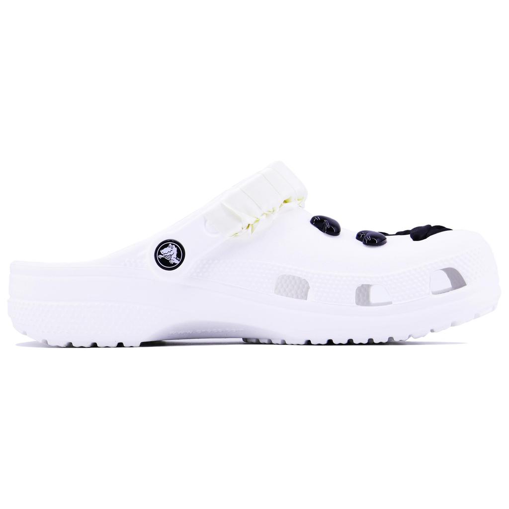 Crocs Classic clog black and white SDS EVA simple, casual and comfortable versatile classic hole shoes for men and women white