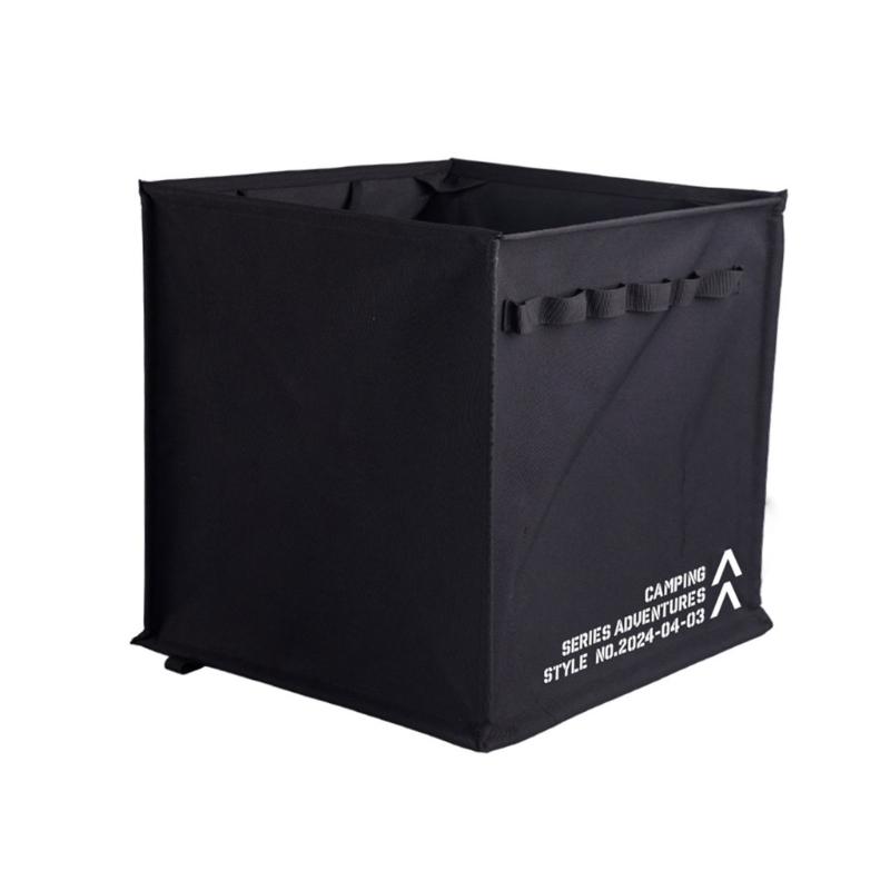 Folding Camping Trash Can Garden Garbage Bag Reusable Yard Waste Bag Portable Garbage Bin Container Sundries Box
