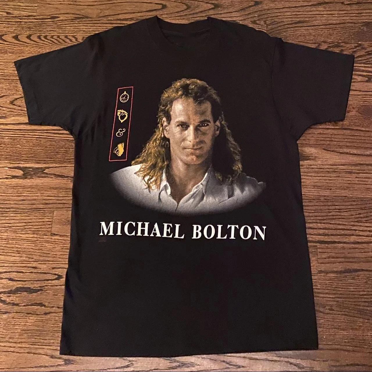 Michael Bolton Tour T-Shirt 1992 Full Size S to 5XL CS362 XXL