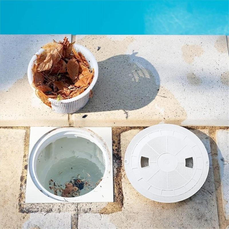 Plastic Pool Skimmer Basket Lid For SPX1070C SP1070 SP1071 SP10712S Pool Maintenance Protective Lid Easy To Use