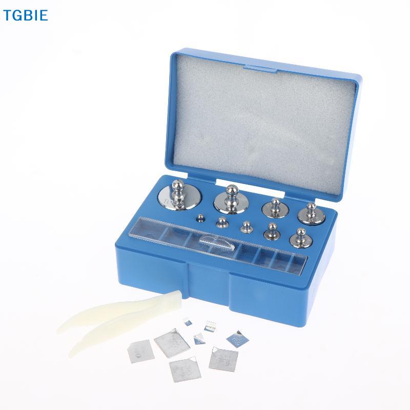 [TL]17Pcs 10mg-100g Precision Digital Scale Calibration Weight Set Weighting Tools 100g 50g 20g 10g 5g 2g 1g 1000mg Tablet Code
