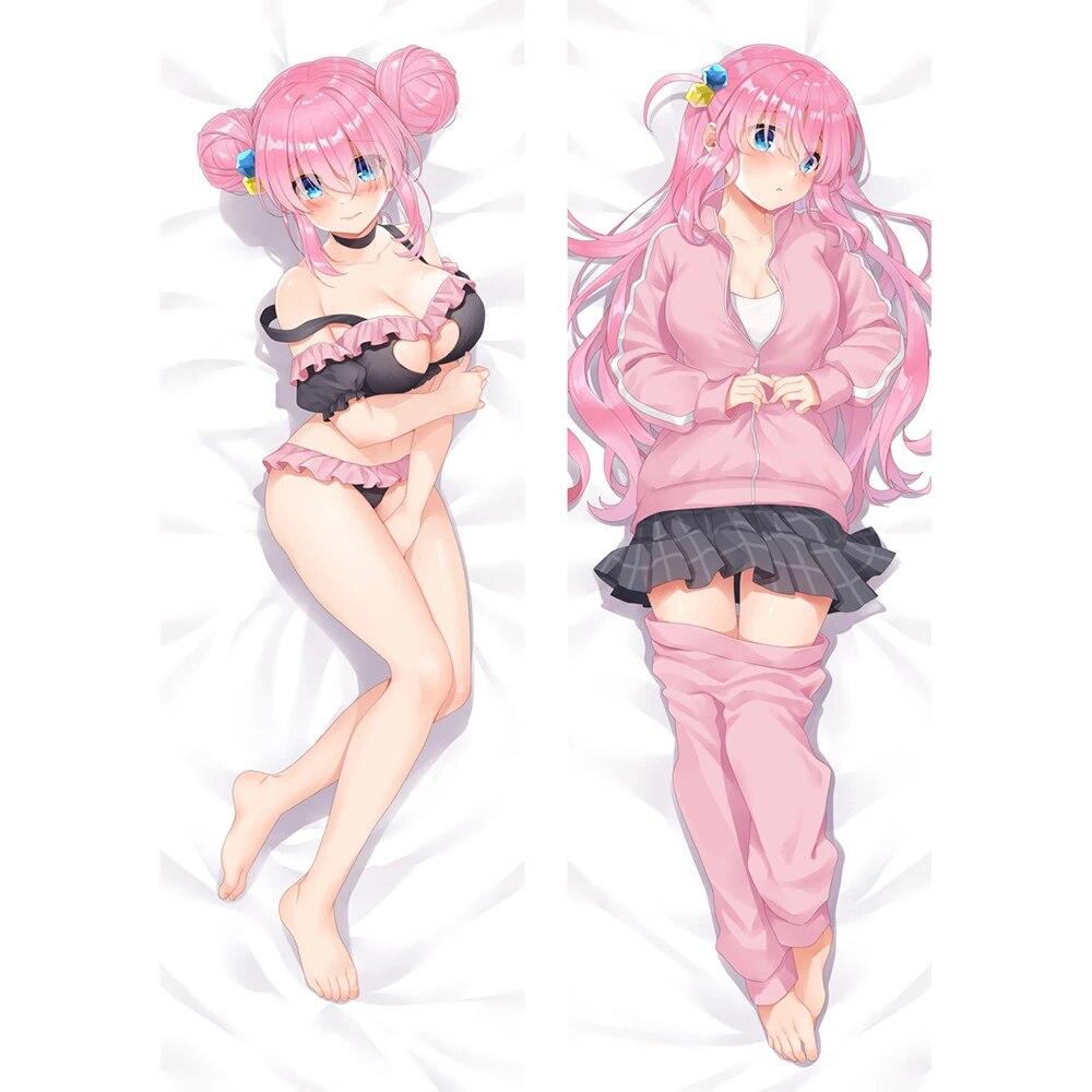 Anime Bocchi der Stein! Dakimakura Kissen Fall Goto Hitori Cosplay Körper Kissen Fall Otaku Fullbody Kissenbezug Hause Bettwäsche Geschenk