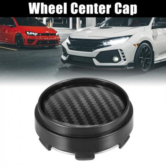 4pcs 63mm 66mm Wheel Center Hub Caps Hubcaps Covers Universal for Car Black