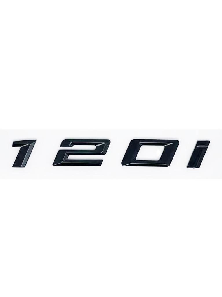 ABS Auto Kofferraum Buchstaben Logo Plakette Emblem Aufkleber für BMW 1er Serie 116i 118i 120i 125i 130i 135i 140i E81 E82 E87 E88 F20 F21 bis2