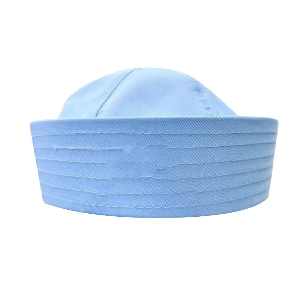 Yiran Dayang Hat Women's New Cotton Sailor Hat Soft Brimless Marine Cap Solid Color Beret Adults